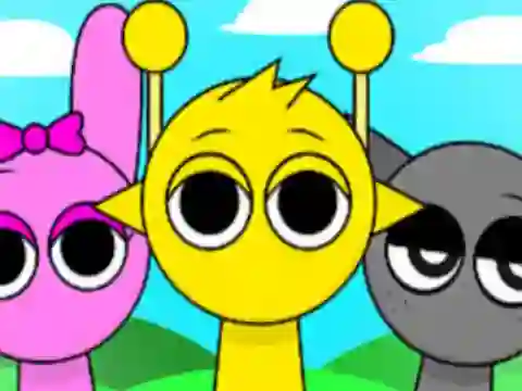 Jeu Sprunki Spot the 5 Differences en ligne