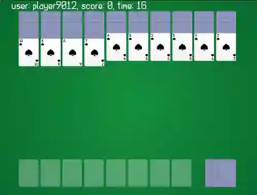 Jeu Spider Solitaire Classic Ver en ligne