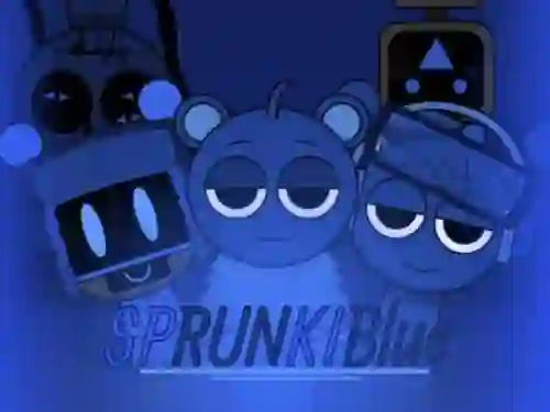 Jeu Sprunki Blue Mod en ligne