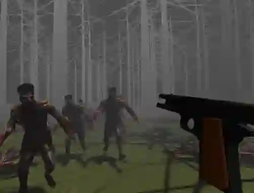 Jeu Zombies in a Forest en ligne