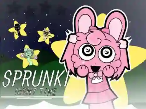 Jeu Sprunki Night Time 2 en ligne