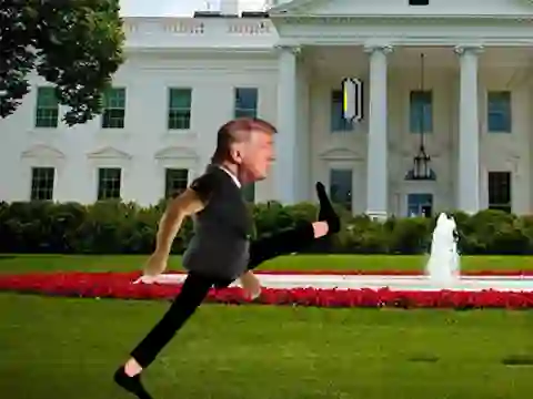 Jeu Trump Wobble Walk Challenge en ligne