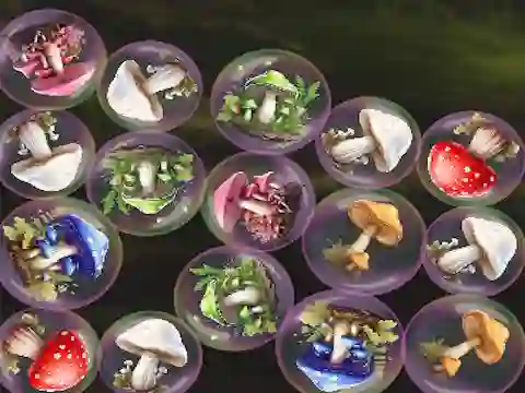 Jeu Merge Mushrooms! en ligne