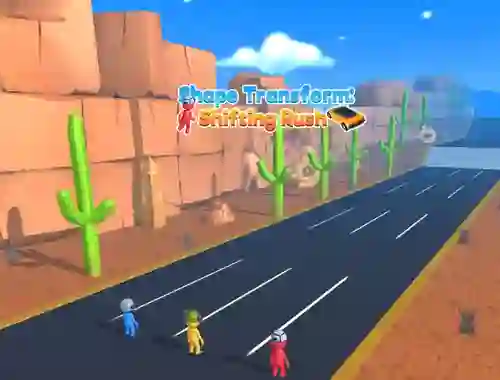 Jeu Shape Transform: Shifting Rush en ligne