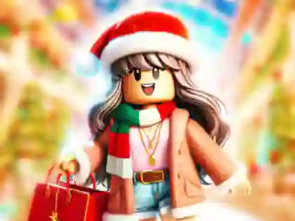 Jeu Jigsaw Puzzle: Roblox Christmas Mall en ligne