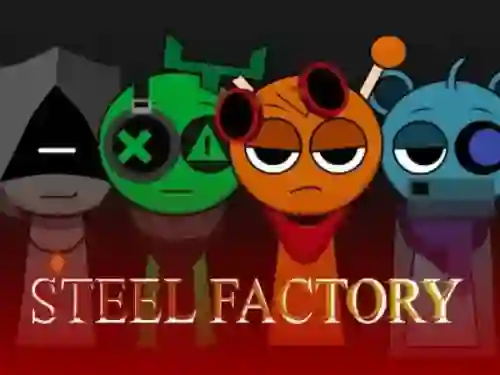 Jeu Sprunki x SepBox: Steel Factory en ligne