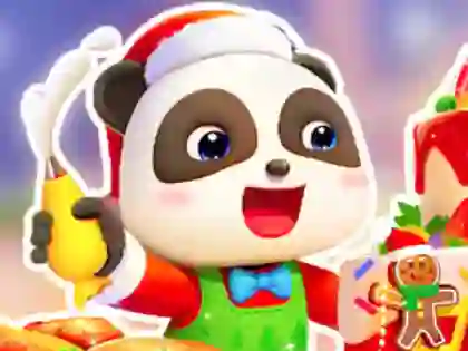 Jeu Jigsaw Puzzle: Baby Panda Christmas Chef en ligne