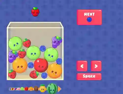 Jeu Fruit Merge en ligne
