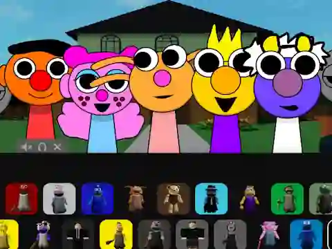 Jeu Sprunki Puppet en ligne
