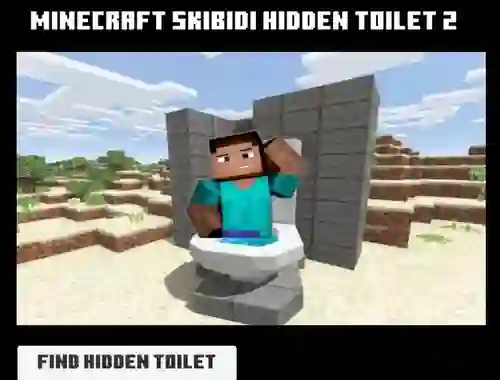 Jeu Minicraft Skibidi Hidden Toilet 2 en ligne