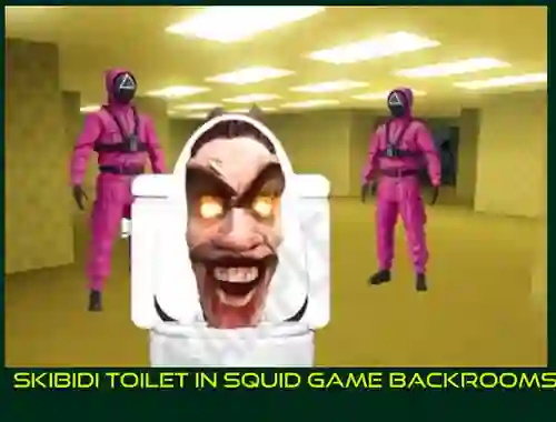 Jeu Skibidi Toilet in Squid Game Backrooms en ligne