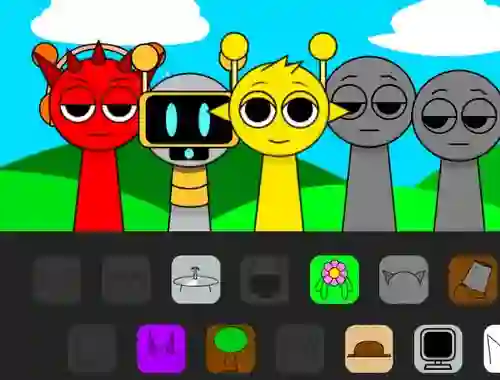 Jeu Sprunki Incredibox Horror en ligne