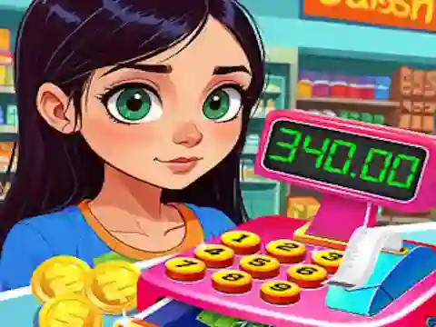 Jeu Supermarket Shopping For Kids en ligne