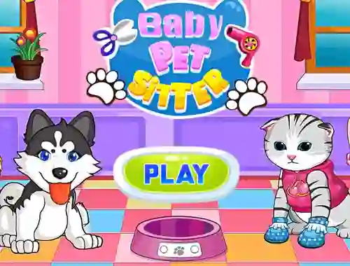 Jeu Baby Pet Sitter en ligne