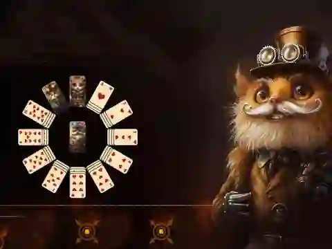 Jeu Clock Solitaire en ligne