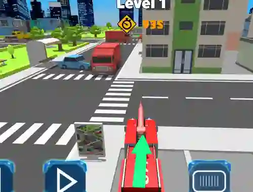 Jeu Fire Truck Rescue Driving en ligne
