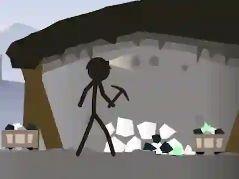 Jeu Stickman Mining Simulator en ligne