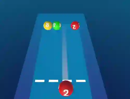 Jeu Merge The Balls 2048 Billiards! en ligne
