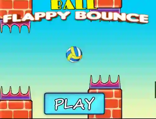Jeu Ball Flappy Bounce en ligne