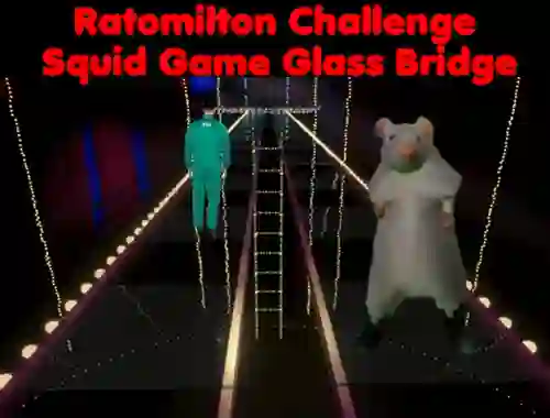Jeu Rato Milton Challenge Squid Game Glass Bridge en ligne