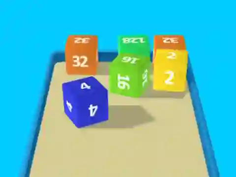 Jeu 2048 Cube Merge en ligne
