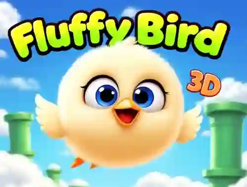 Jeu Fluffy Bird 3D en ligne