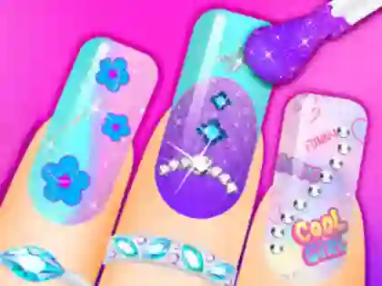 Jeu Coloring Book: Nail Art en ligne