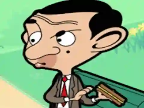 Jeu Mr Bean Sliding Puzzle en ligne