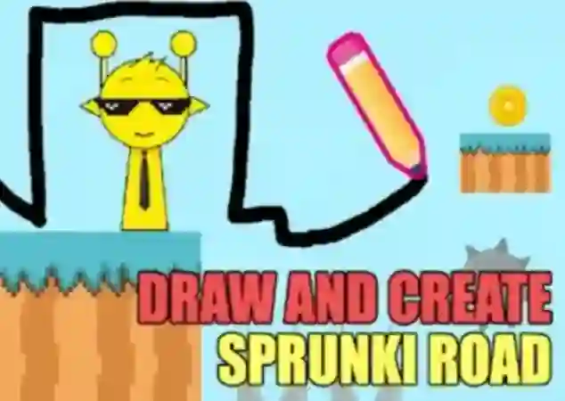 Jeu Draw And Create Sprunki Road en ligne