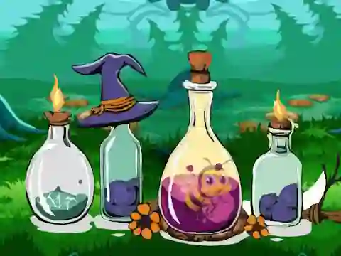 Jeu Bottle Stuck Honeybee Escape en ligne