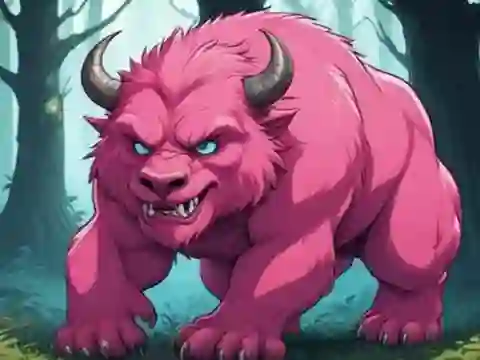 Jeu Magical Pink Beast Rescue en ligne