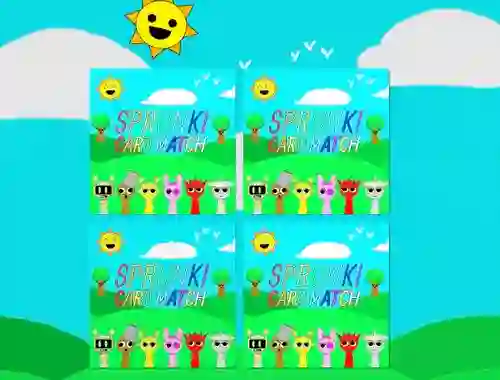 Jeu Sprunki Memory Card Match en ligne