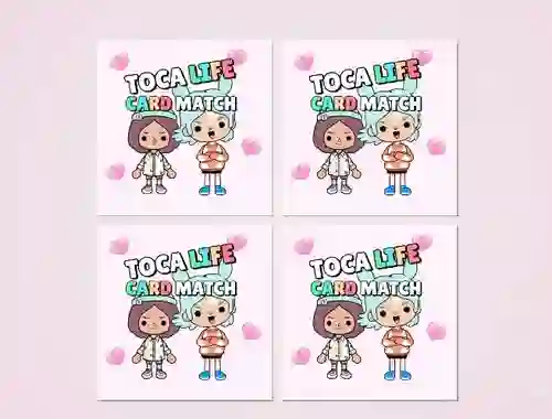 Jeu Toca Life Memory Card Match en ligne