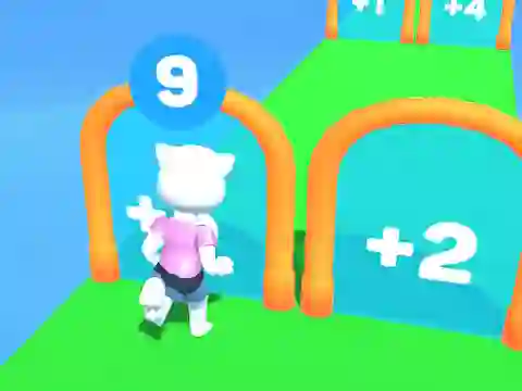 Jeu Cat Angela Running en ligne