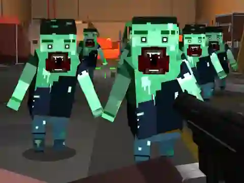 Jeu Blocky Hunter en ligne