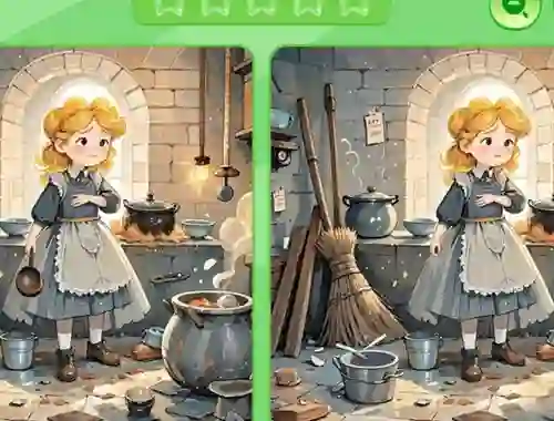Jeu Find The Differences: Cinderella en ligne