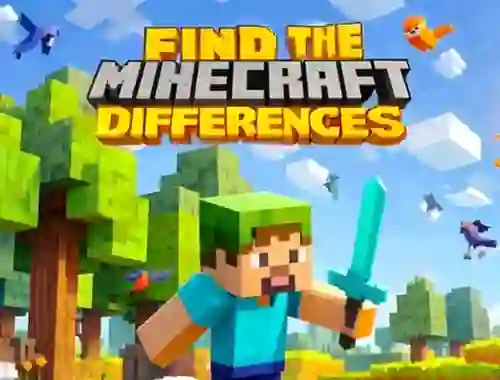 Jeu Find The Differences: Minecraft en ligne