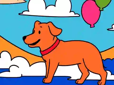 Jeu Color By Code: Yellow Dog en ligne