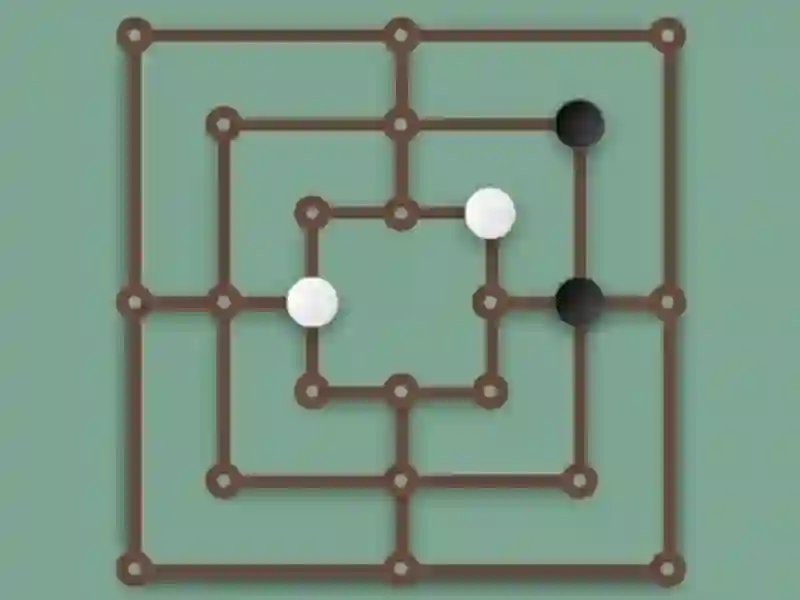 Jeu Mill Nine Mens Morris en ligne