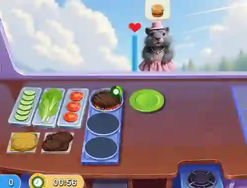 Jeu Marmot Diner Dash en ligne