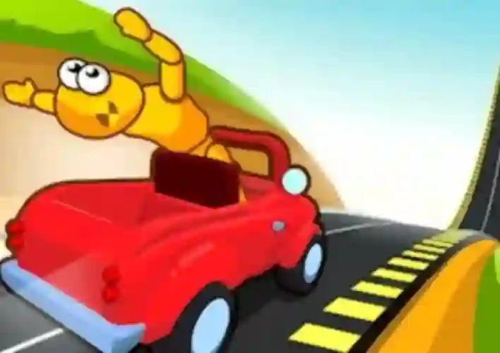 Jeu Downhill Car Ride Crash Test en ligne
