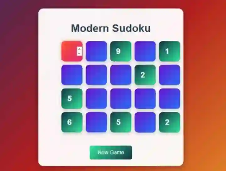 Jeu Modern Sudoku en ligne