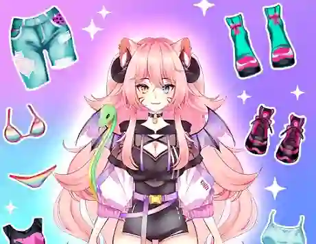 Jeu Anime Dress Up Moe en ligne