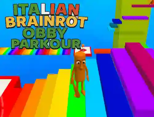 Jeu Italian Brainrot Obby Parkour en ligne