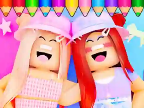 Jeu Coloring Book: Roblox Bestie en ligne