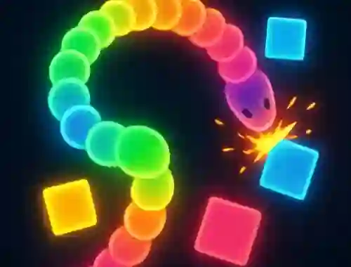 Jeu Snake Frenzy Color Clash en ligne