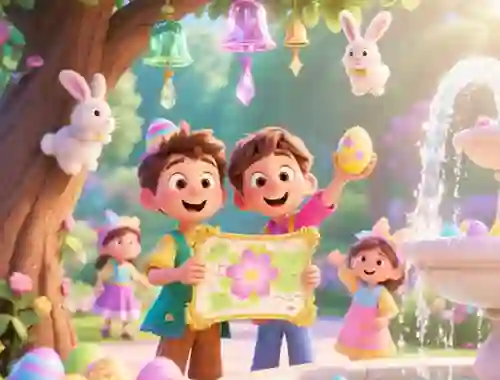 Jeu Find The Differences: Easter Egg Hunt en ligne