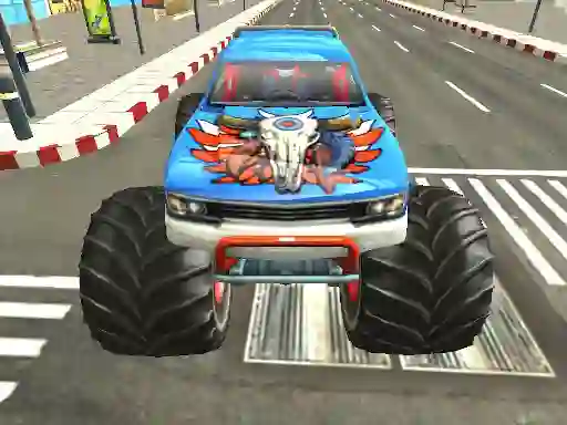 Jeu Monster Truck City Parking en ligne