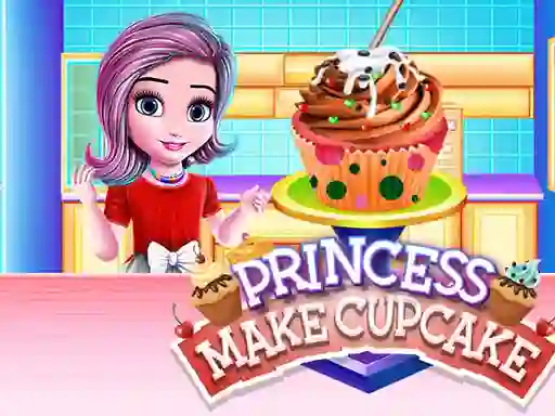 Jeu Princess Make Cup Cake en ligne