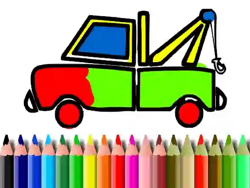 Jeu Back To School: Truck Coloring en ligne